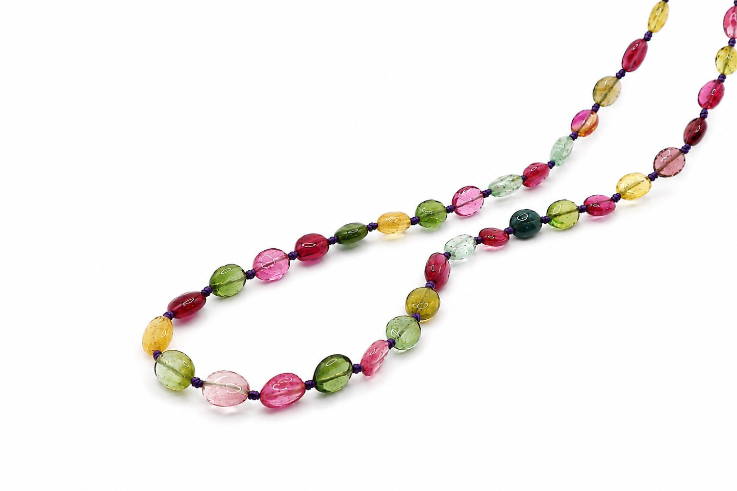 JWJ - Beachwalk Cabochon Tourmaline Necklace