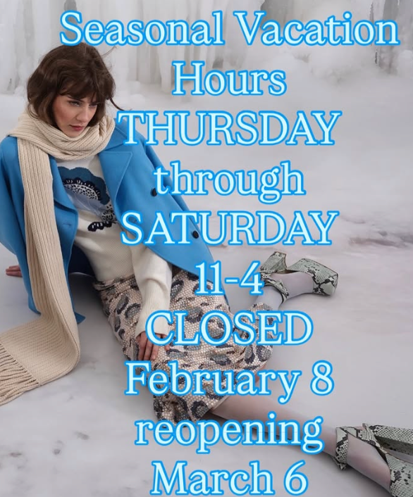 Winter Hours
