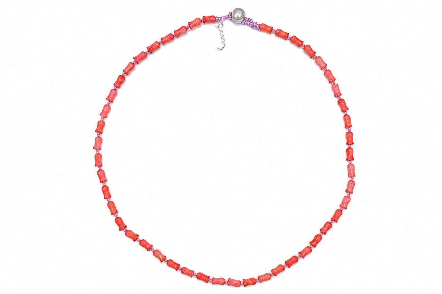 JWJ - Bamboo Coral Necklace