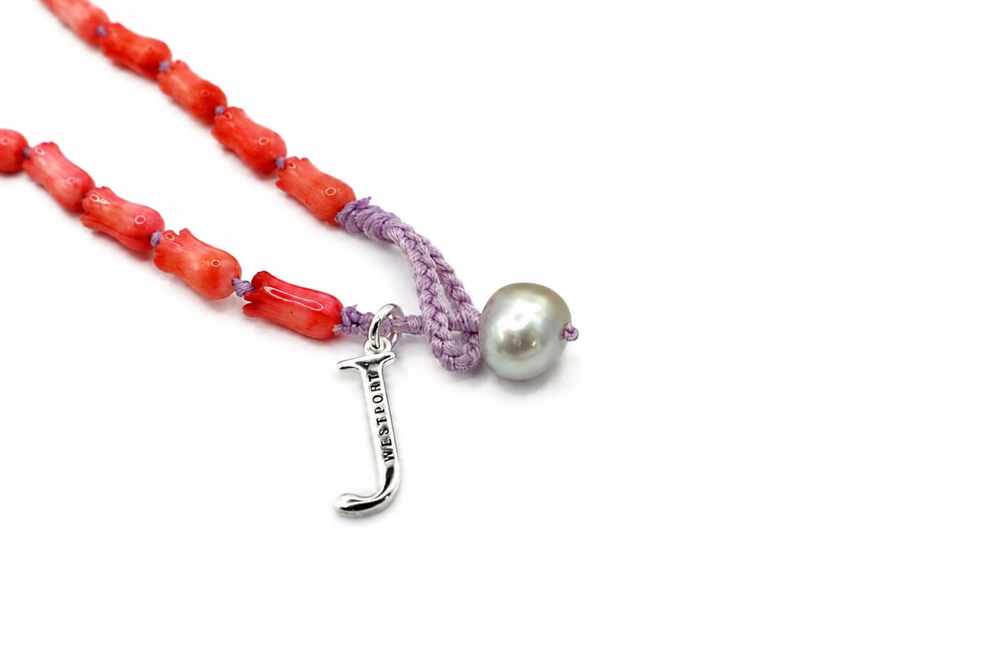 JWJ - Bamboo Coral Necklace