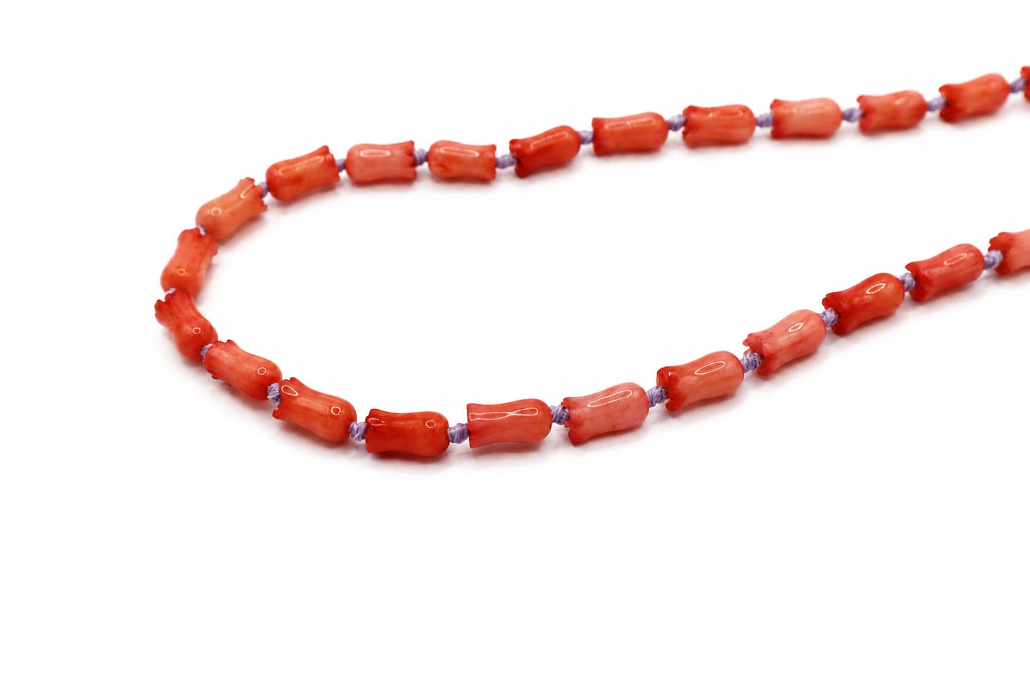JWJ - Bamboo Coral Necklace