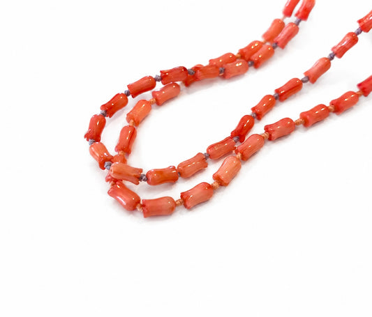 JWJ - Bamboo Coral Necklace