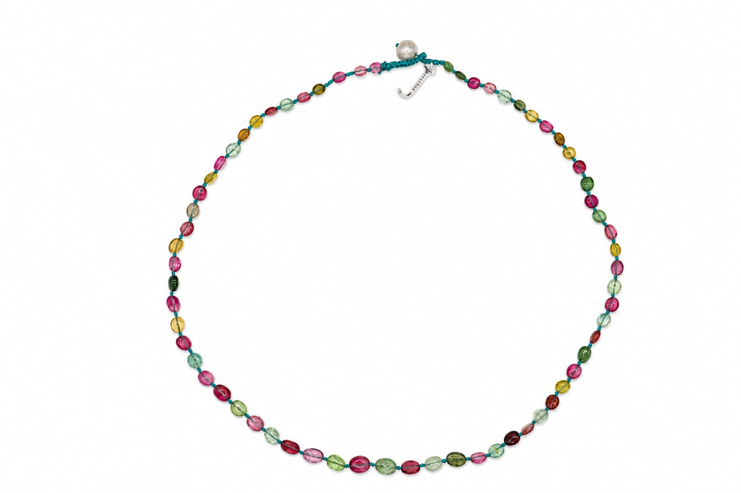 JWJ - Beachwalk Cabochon Tourmaline Necklace