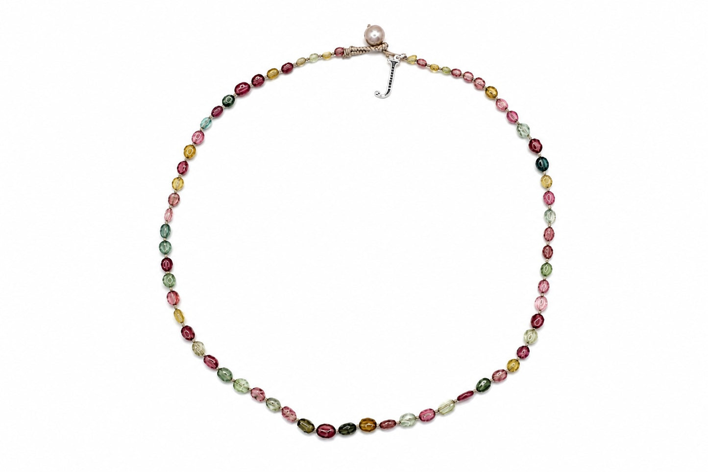 JWJ - Beachwalk Cabochon Tourmaline Necklace