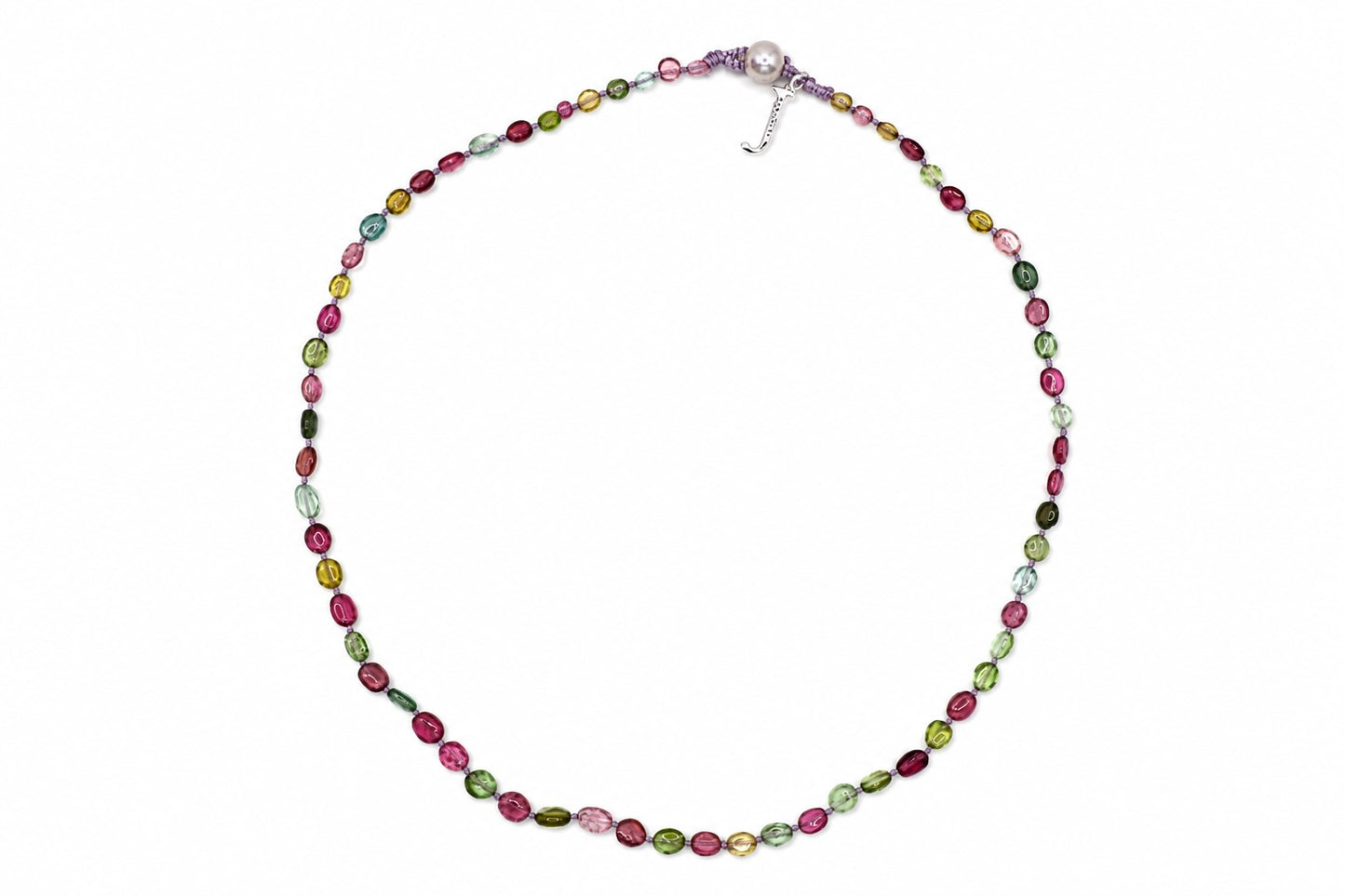 JWJ - Beachwalk Cabochon Tourmaline Necklace