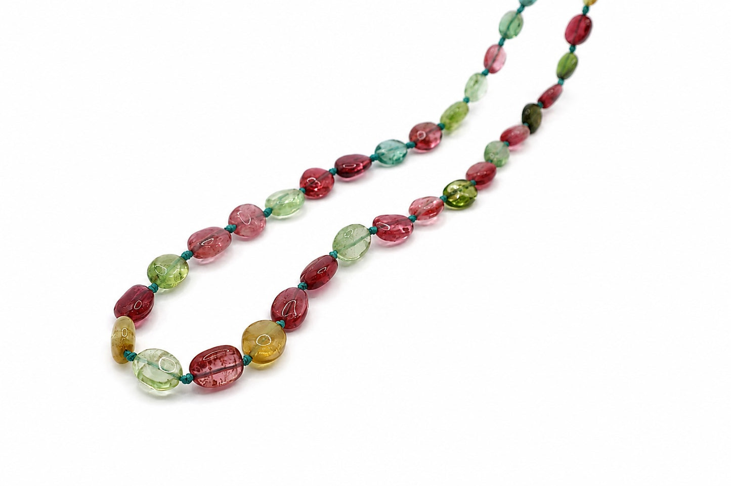 JWJ - Beachwalk Cabochon Tourmaline Necklace