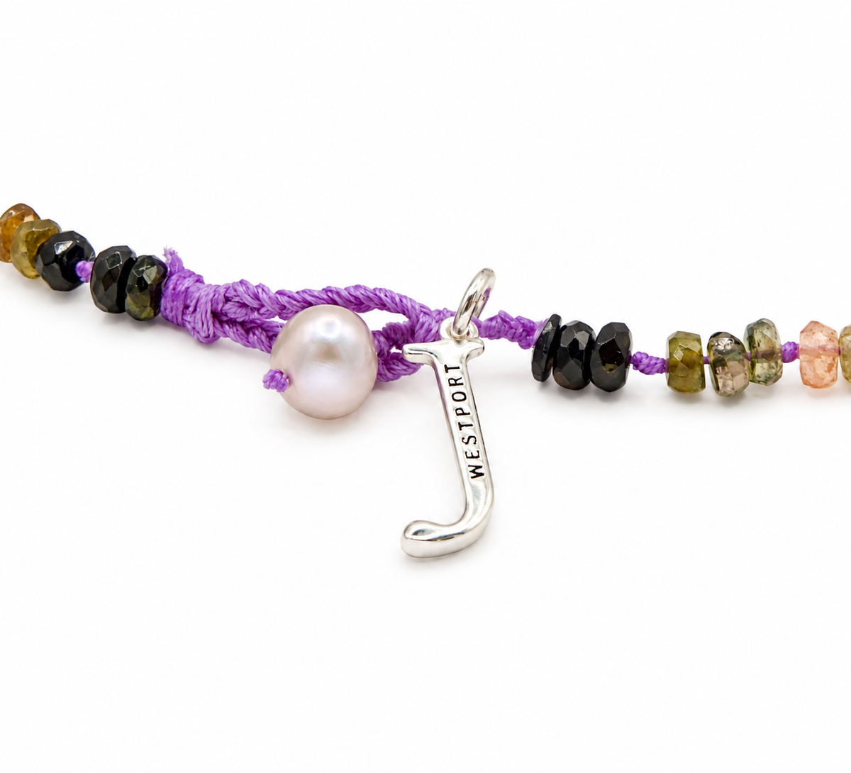 JWJ - Faceted Multi Tourmaline Rondelle Necklace