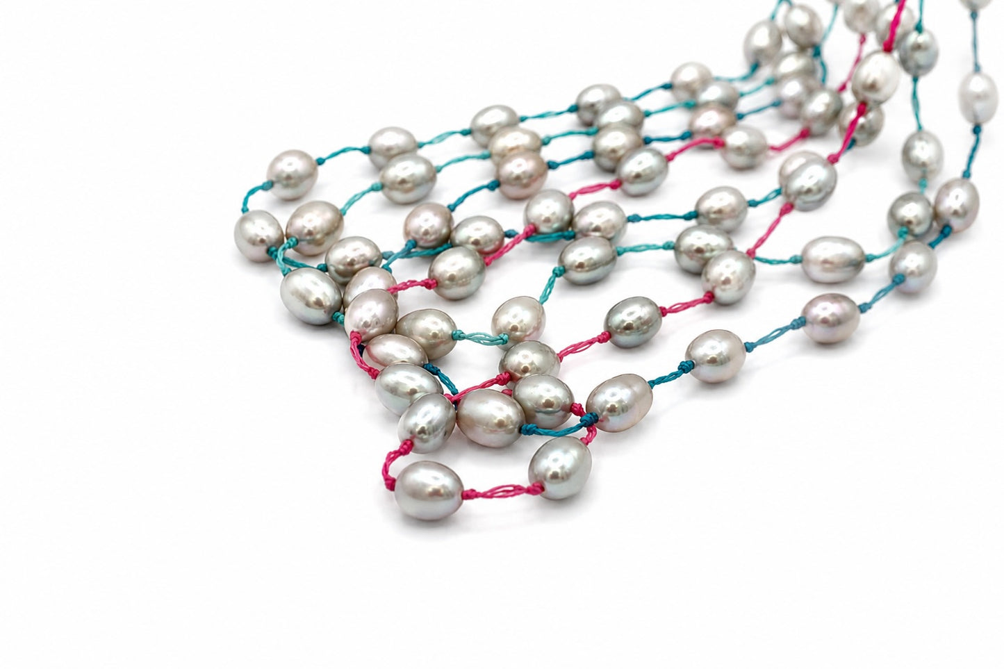 JWJ -Simple Pop  Pearl Necklace