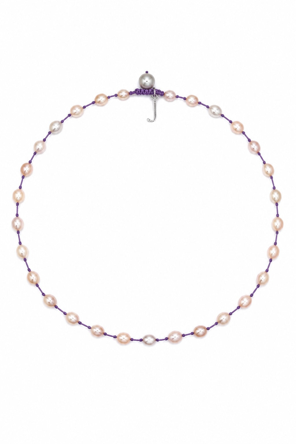 JWJ -Simple Pop  Pearl Necklace