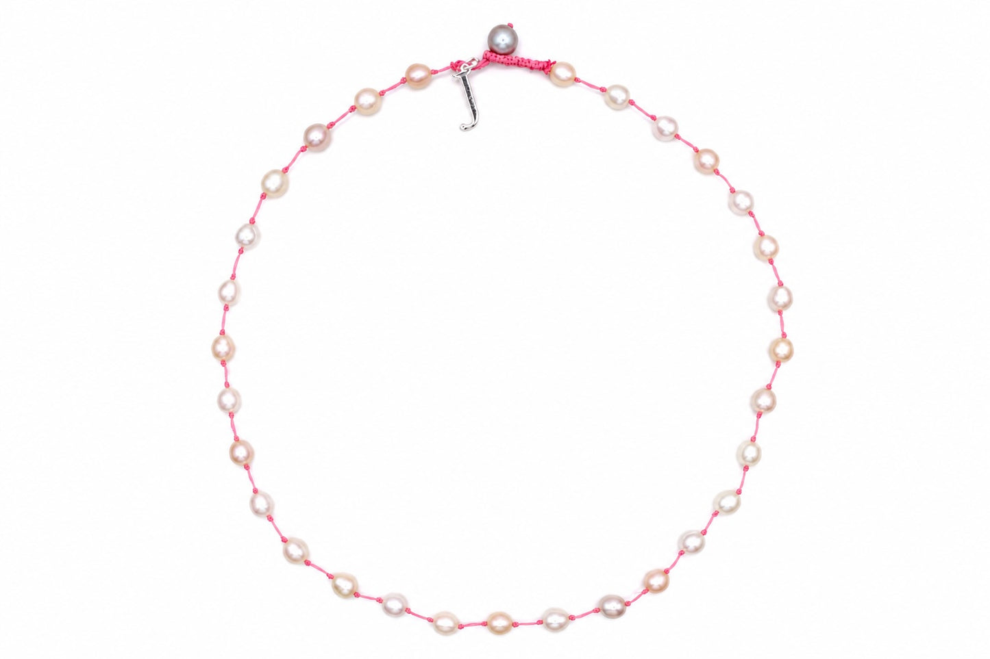 JWJ -Simple Pop  Pearl Necklace
