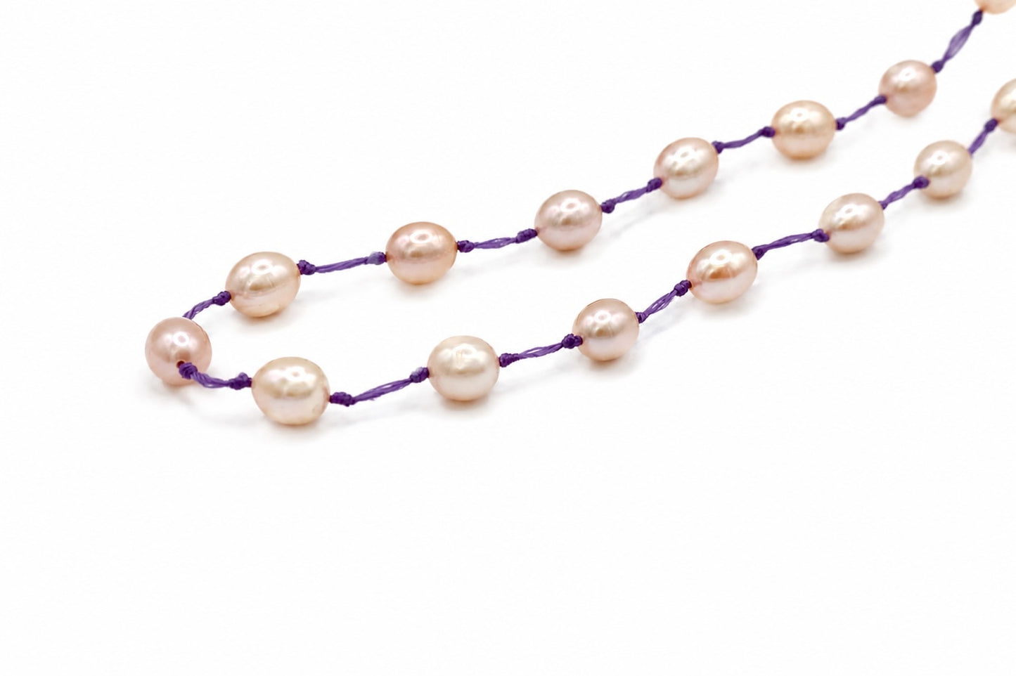 JWJ -Simple Pop  Pearl Necklace