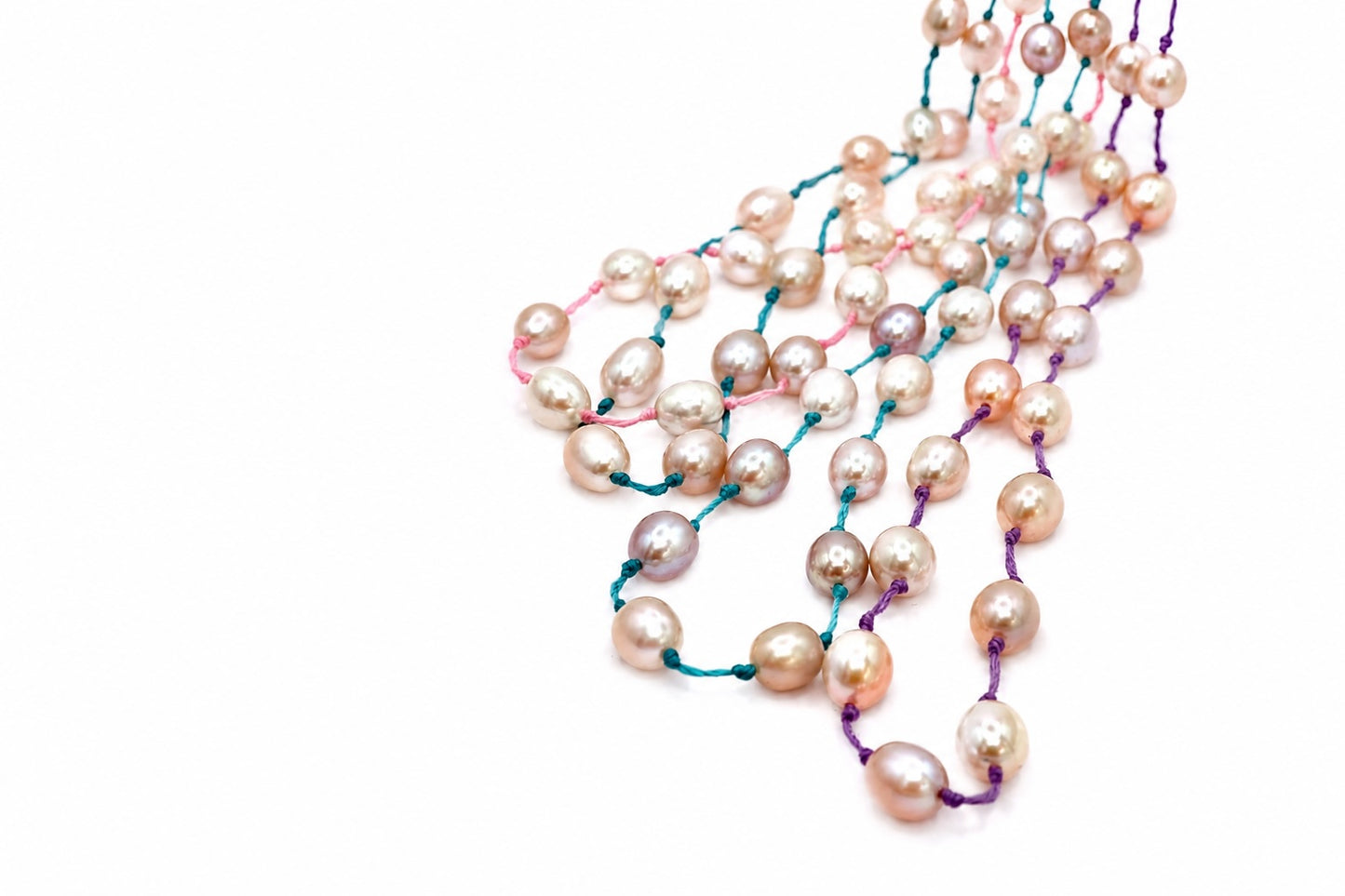JWJ -Simple Pop  Pearl Necklace