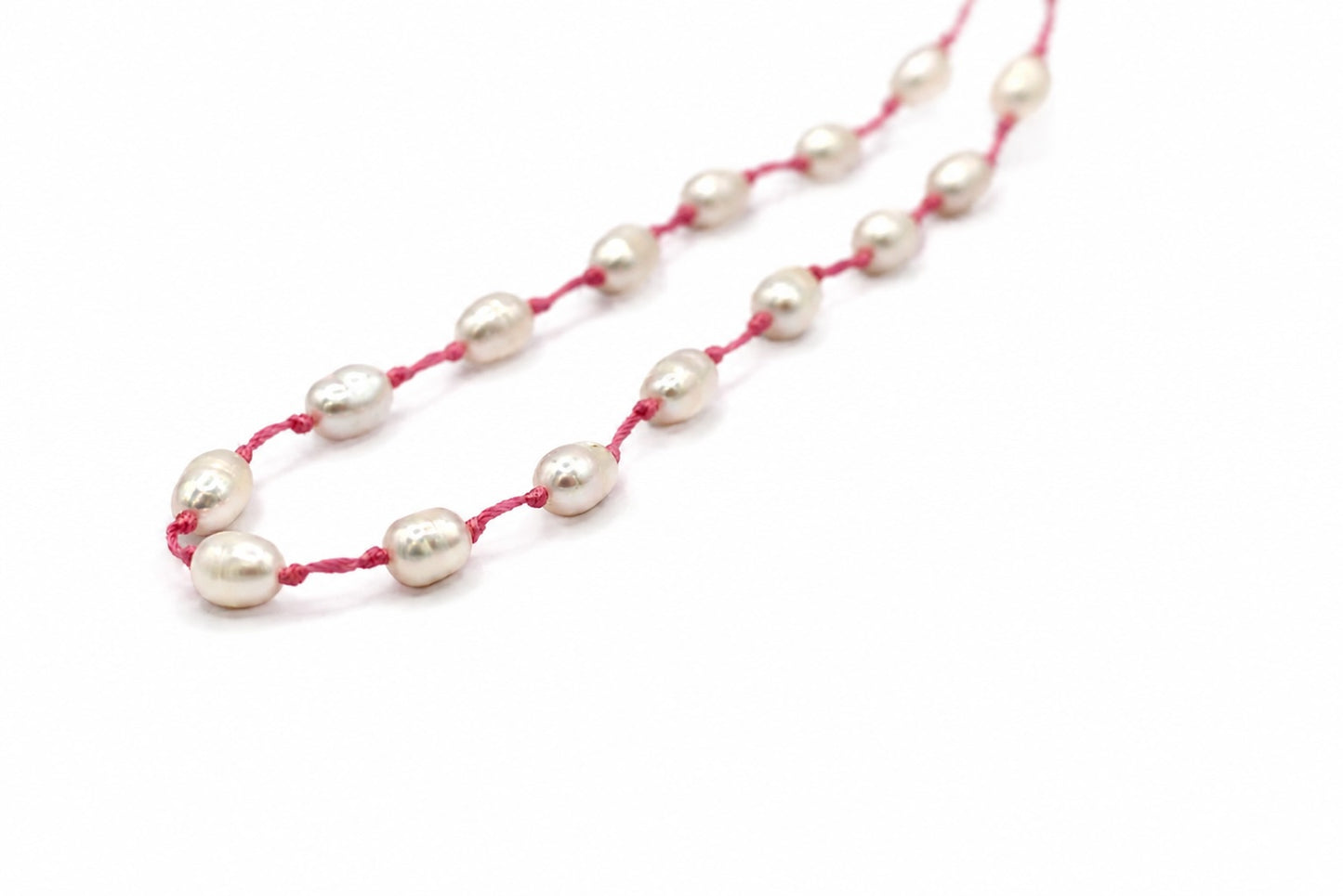 JWJ -Simple Pop  Pearl Necklace