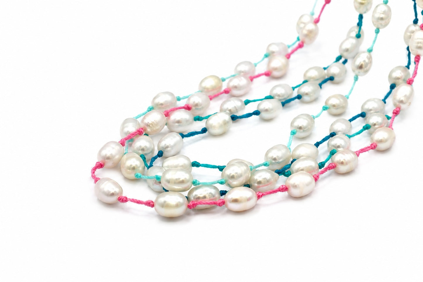 JWJ -Simple Pop  Pearl Necklace